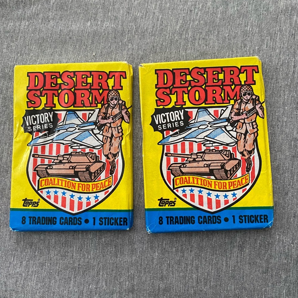 Desert Storm Trading Cards